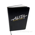 Stationery Soft Cover Leather Notebook with Logo Printing